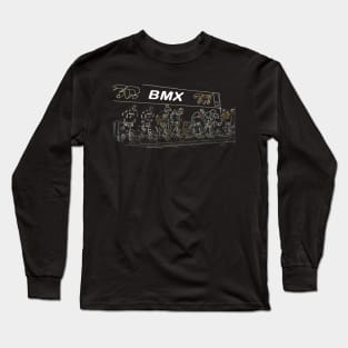 bmx start gate Long Sleeve T-Shirt